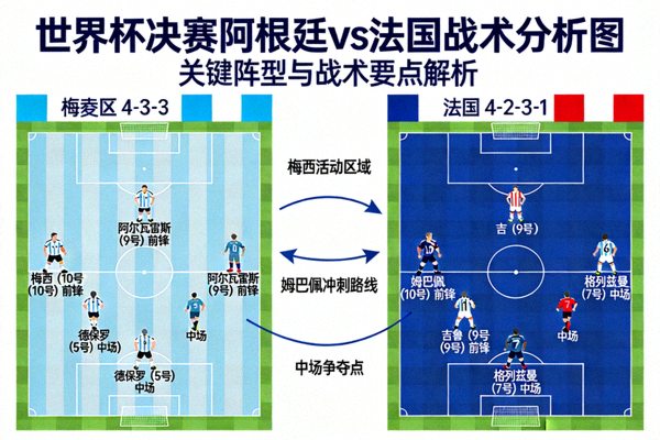 世界杯决赛阿根廷对阵法国战术分析图